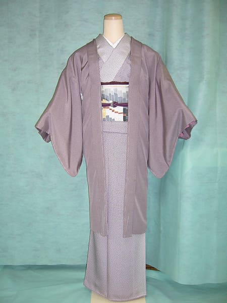 着物お仕立て事例 - 江戸小紋の羽織